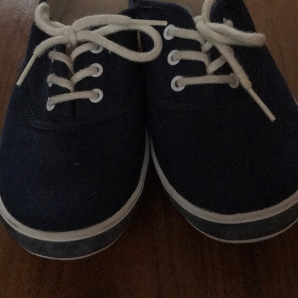 Navy blue grasshoppers size 6W - Picture 4 of 7